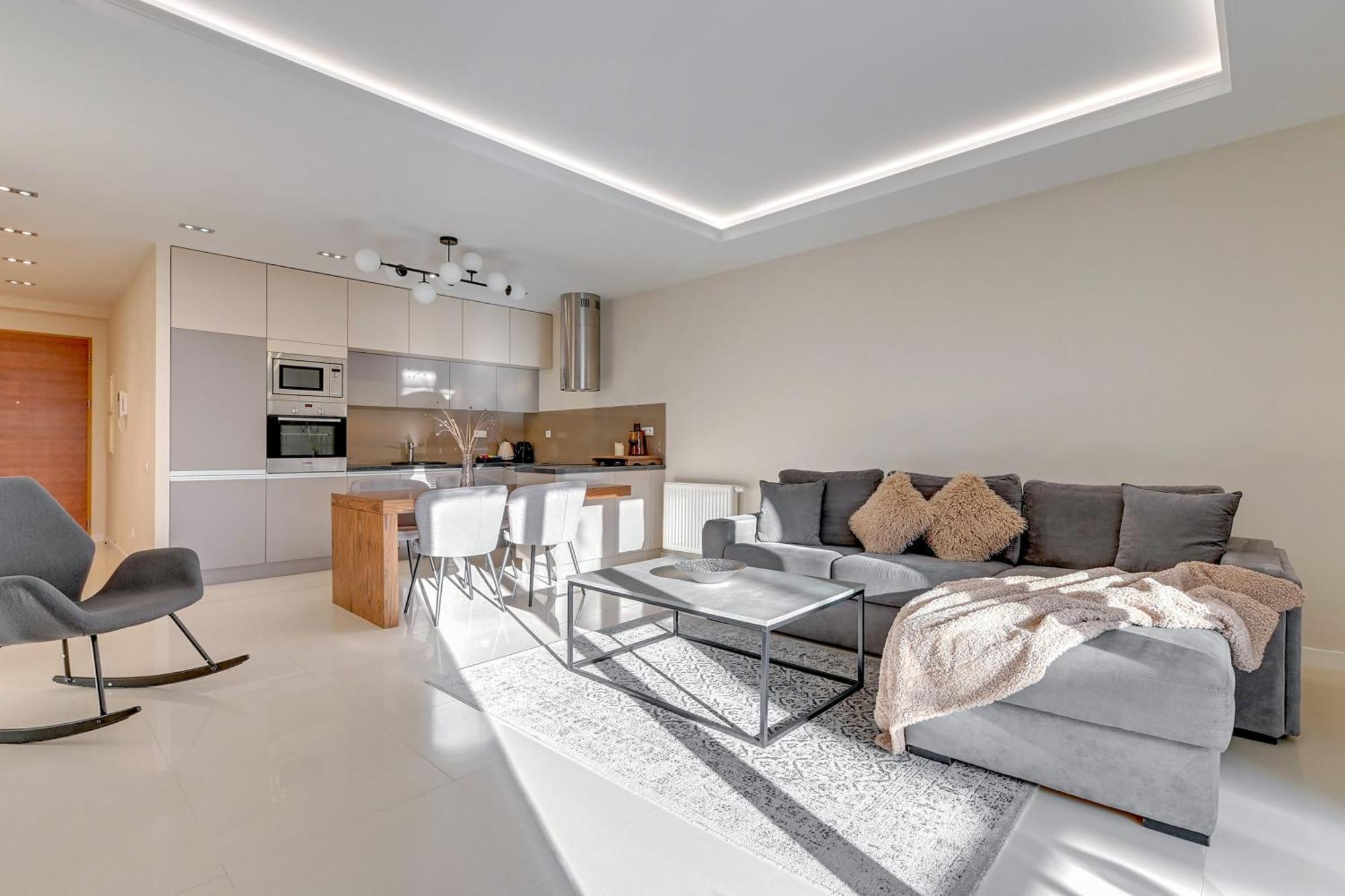 Waterlane Riverside Spa, Pool & Gym By Downtown Apartments Gdansk Bagian luar foto