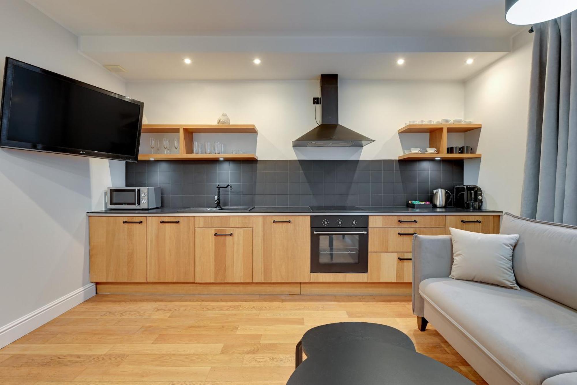 Waterlane Riverside Spa, Pool & Gym By Downtown Apartments Gdansk Ruang foto