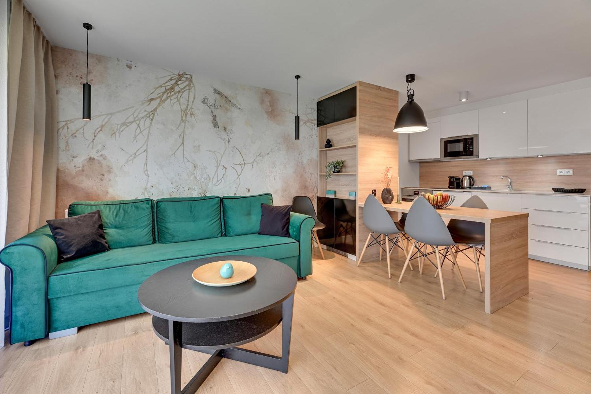 Waterlane Riverside Spa, Pool & Gym By Downtown Apartments Gdansk Bagian luar foto